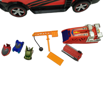 Bundle Super Van City JW0042 8x Autos & Launcher