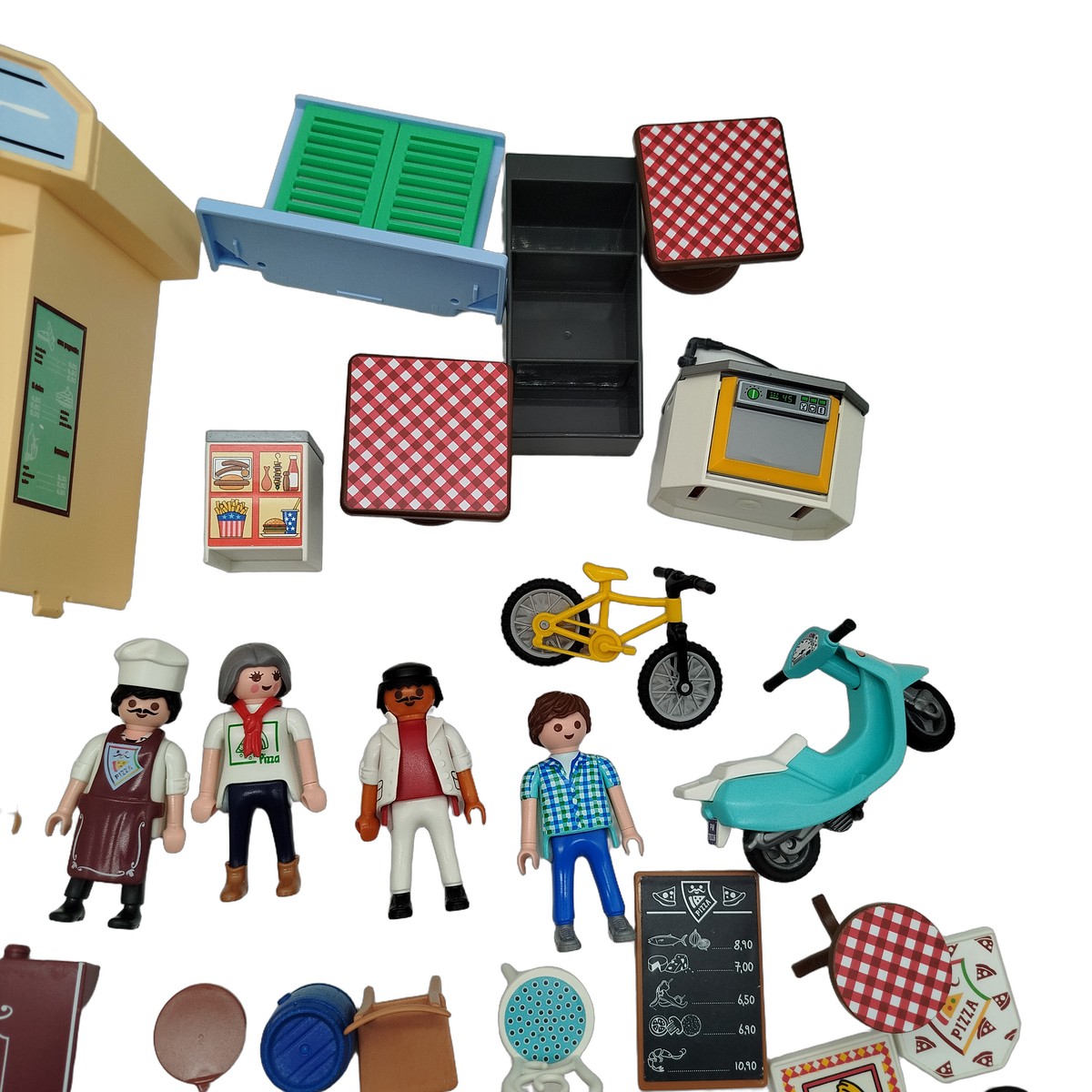 Playmobil Pizzeria mit Gartenrestaurant 70336 Spielset mit Zubehör