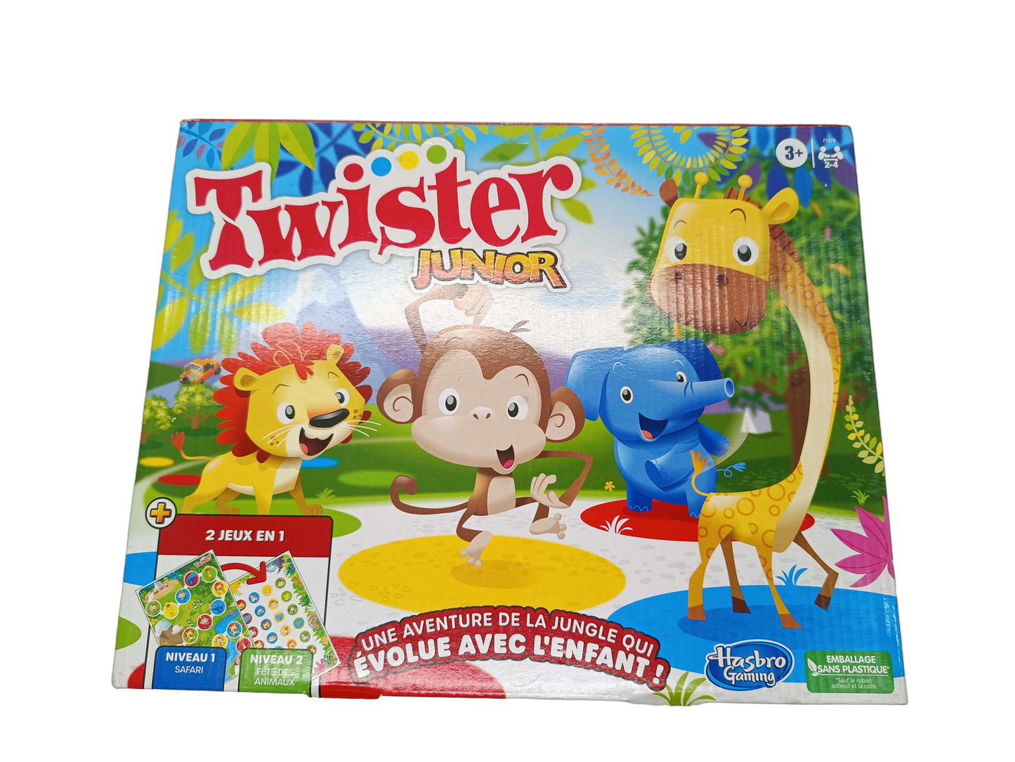 Hasbro Twister Junior Kinderspiel & Bewegungsspiel