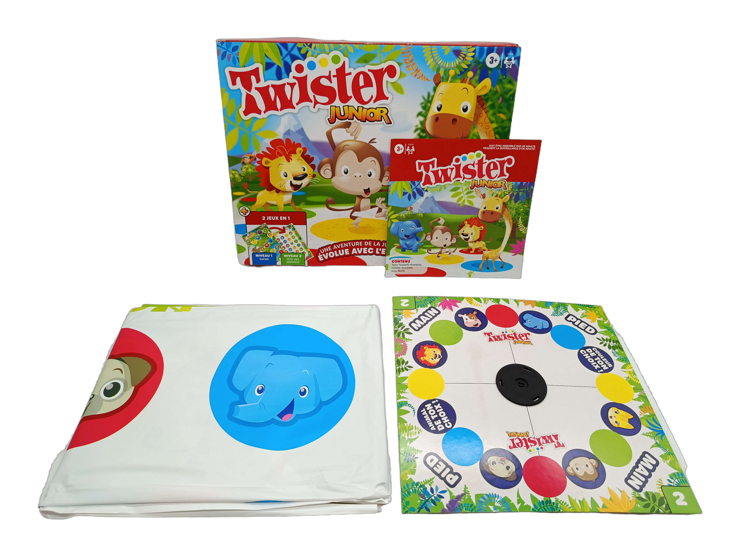 Hasbro Twister Junior Kinderspiel & Bewegungsspiel