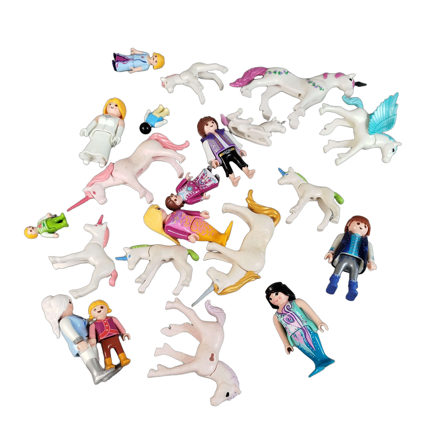 Playmobil Bundle Fantasy Einhorn & Meerjungfrau Figuren