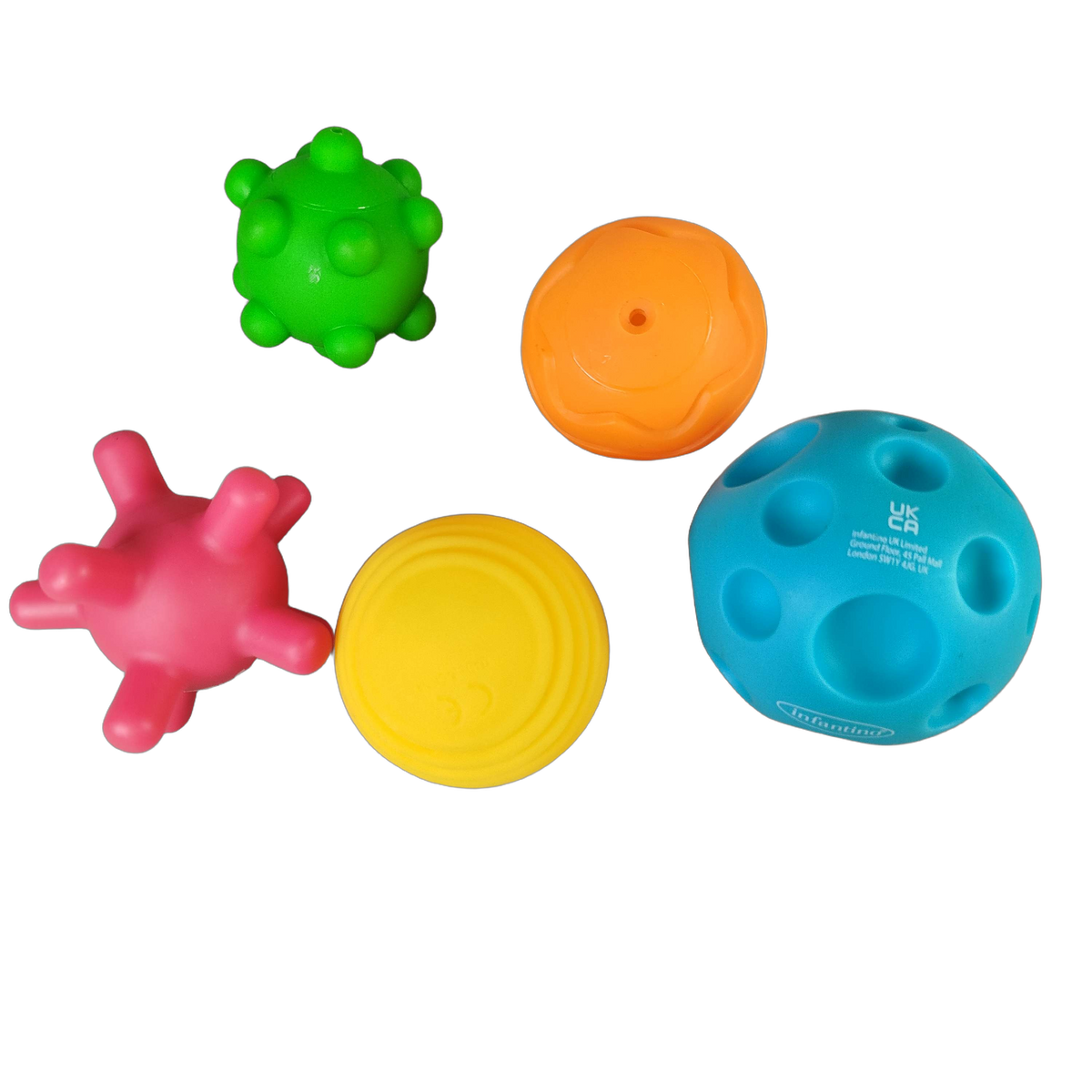 Infantino Bundle Montessori großes Set Sensorikbälle texturiert Baby