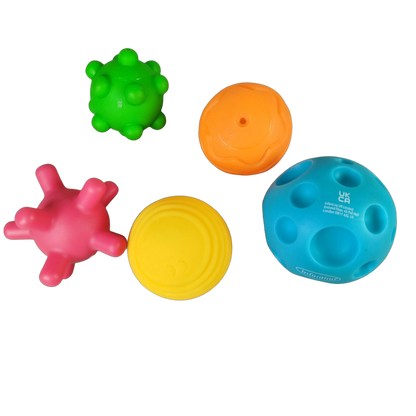 Infantino Bundle Montessori großes Set Sensorikbälle texturiert Baby