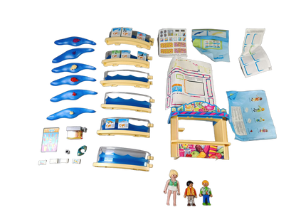 Playmobil Bundle Meerestiere 9063 5555 Set von 2 Figuren & Kiosk