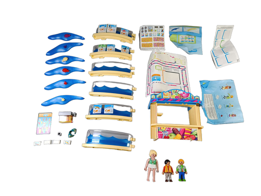 Playmobil Bundle Meerestiere 9063 5555 Set von 2 Figuren & Kiosk