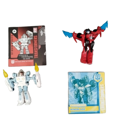 Hasbro Bundle Transformers 2x Figuren Windblade & Spike