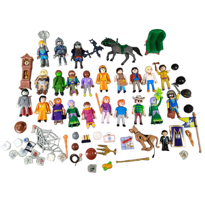Playmobil Bundle großes Set Figuren, Pferd & Zubehör