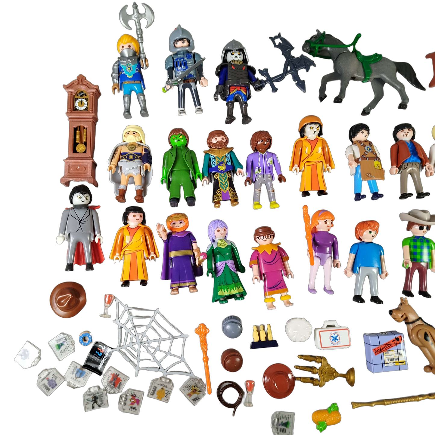 Playmobil Bundle großes Set Figuren, Pferd & Zubehör