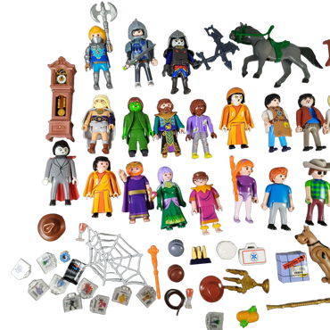 Playmobil Bundle großes Set Figuren, Pferd & Zubehör