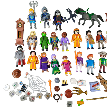 Playmobil Bundle großes Set Figuren, Pferd & Zubehör