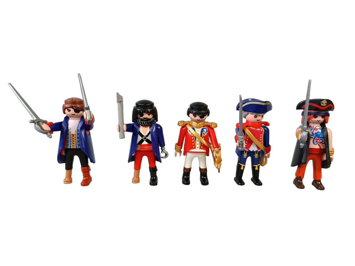 Playmobil Bundle Piraten, Skelette & Soldaten Set Figuren & Zubehör