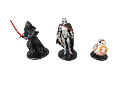 Disney Bundle Star Wars Kylo Ren, Phasma & BB-8 Set von 3 Figuren
