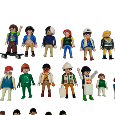 Playmobil Bundle 27x Figuren & Zubehör mit Tragetasche