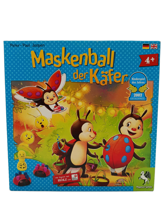 Pegasus Spiele Maskenball der Käfer 18010G Kinderspiel & Brettspiel