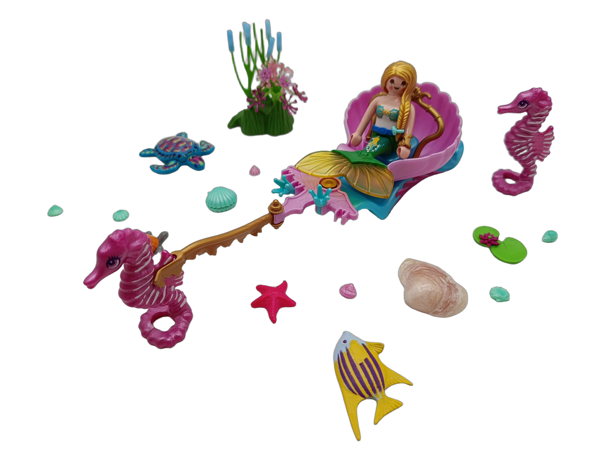 Playmobil Bundle Meerjungfrauen großes Set Seepferdchen & Delfin