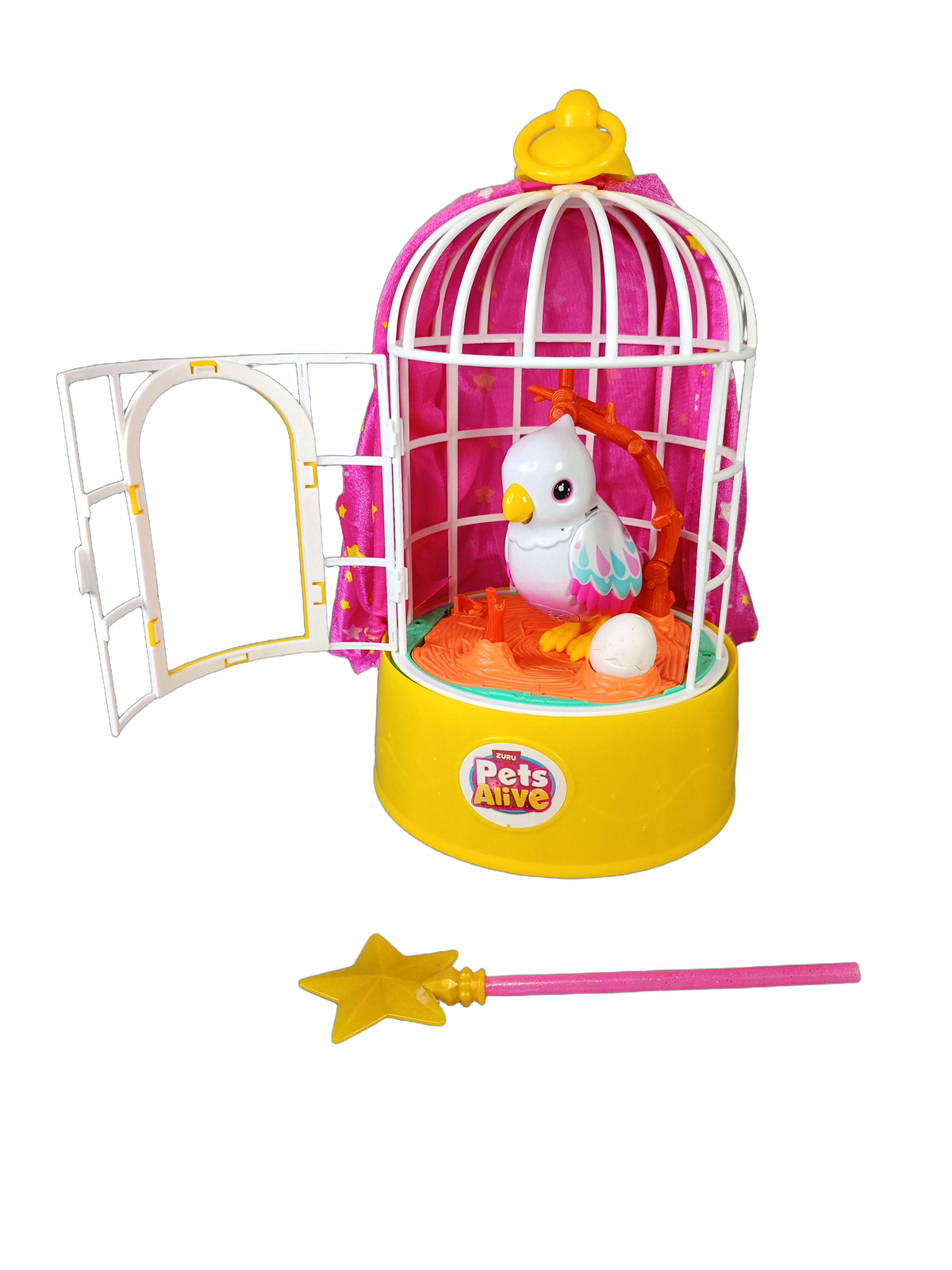 Zuru Polly The Magic Bird Vogelspielzeug mit Käfig & Zubehör