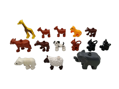 LEGO Bundle Duplo großes Set Figuren & Tiere