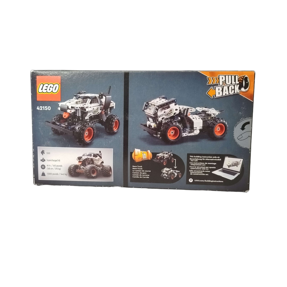 LEGO Technic 42150 Monster Jam Dalmatian Monstertruck, Neu