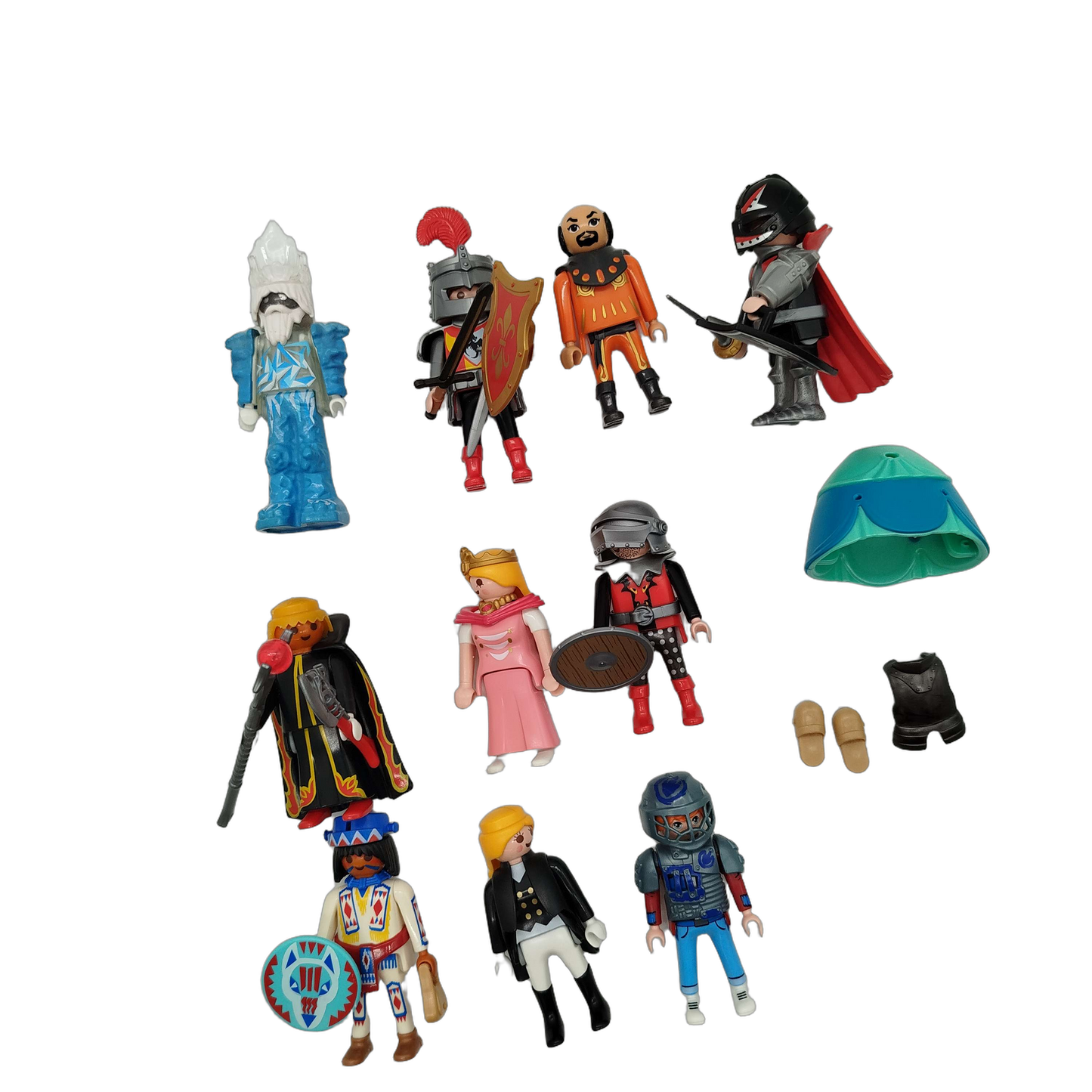 Playmobil Bundle Ritter & Eiskönig Set von 19 Figuren