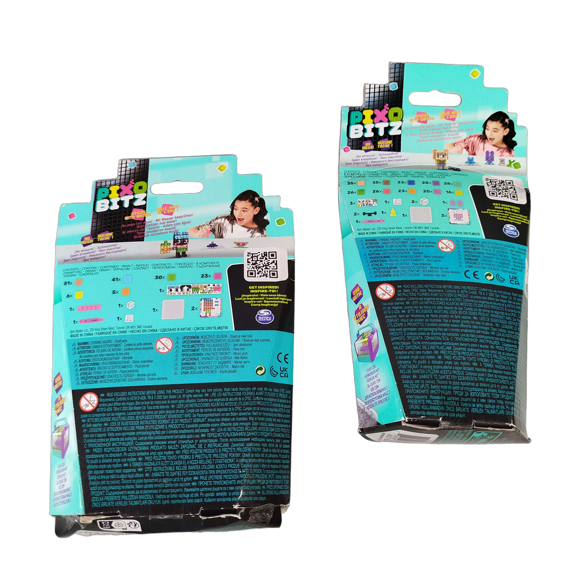 Spin Master Bundle Pixobitz Set von 2 Perlen, Neuwertig