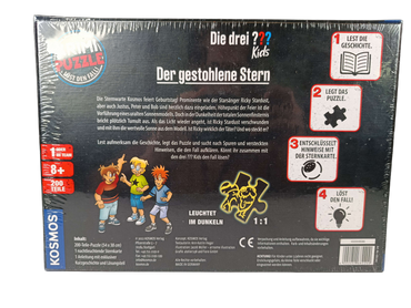 KOSMOS Die drei ??? Kids 682886 Krimi Puzzle, Neu