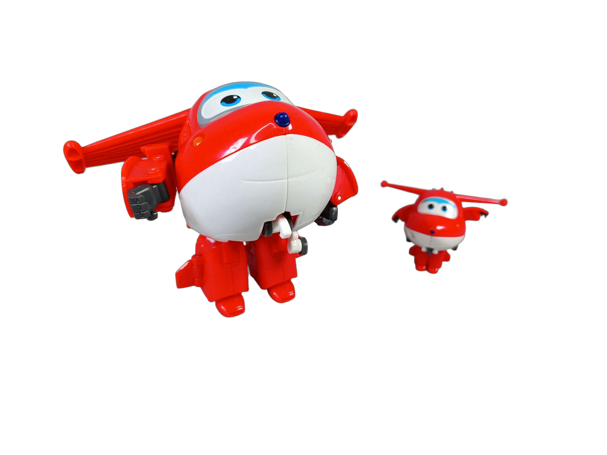 Bundle Flugzeug-Roboter Jett & Jerome Set von 2 Figuren