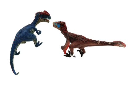 Schleich Tiere Bundle Dinosaurier & Hai Velociraptor Figuren