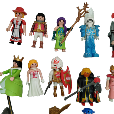 Playmobil Bundle Ritter & Eiskönig Set von 19 Figuren