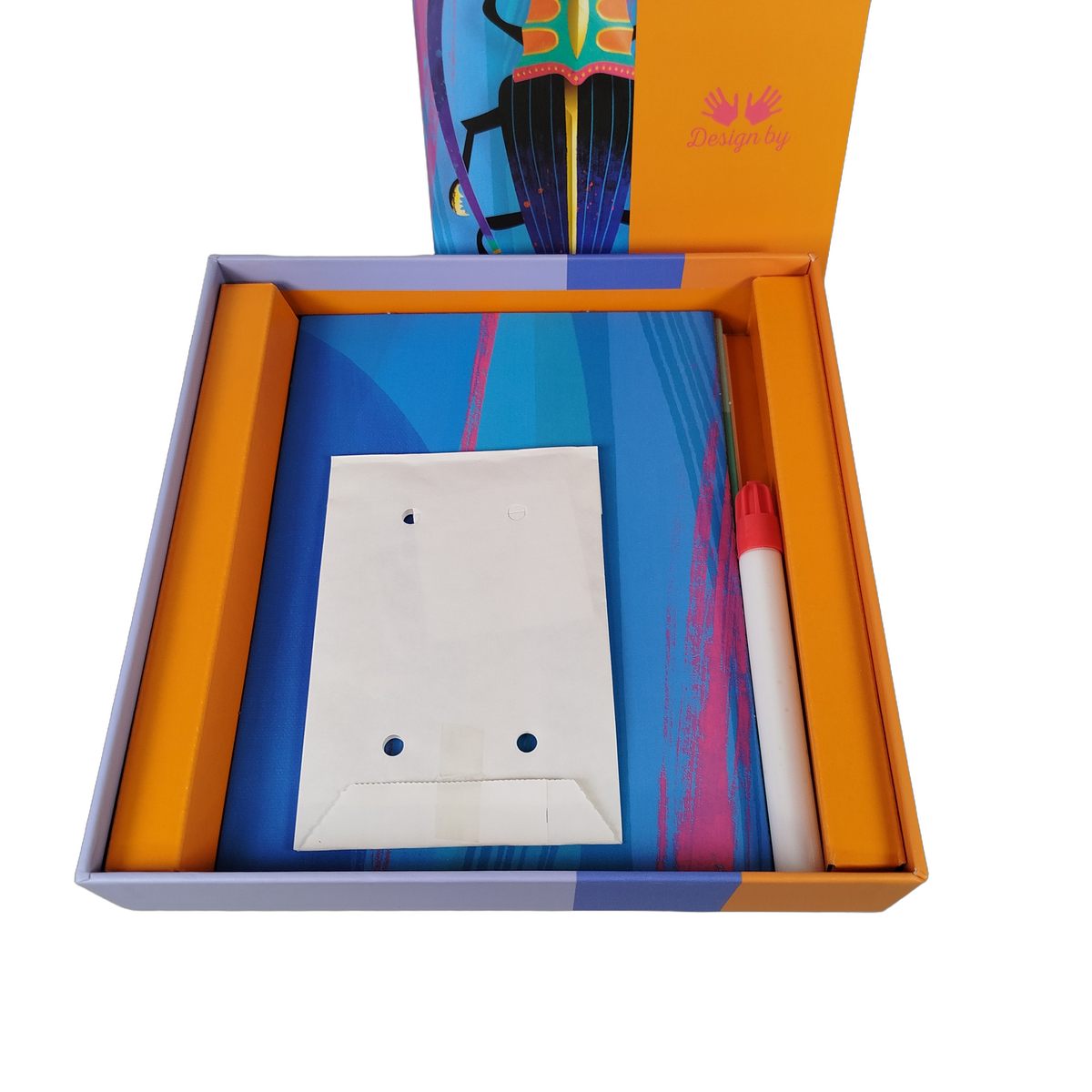 Djeco 3D-Bilder Papierkäfer Bastelset, neuwertig
