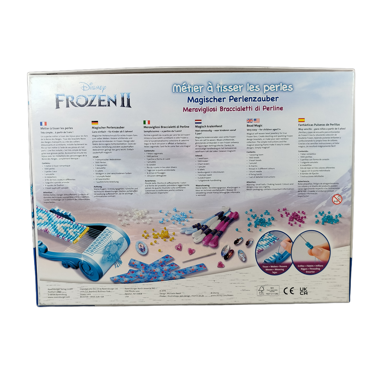 Ravensburger Disney Frozen II Perlenzauber Bastelset RC31104/BC31104