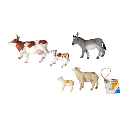 Ravensburger Bundle Bauernhof tiptoi Set von 5 Tiere Neu