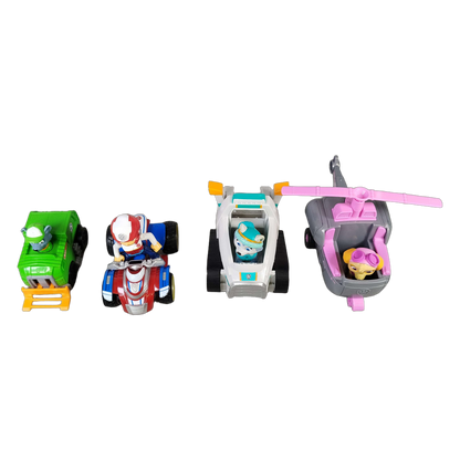 Spin Master Bundle Paw Patrol Set von 4 Helikopter & Figuren