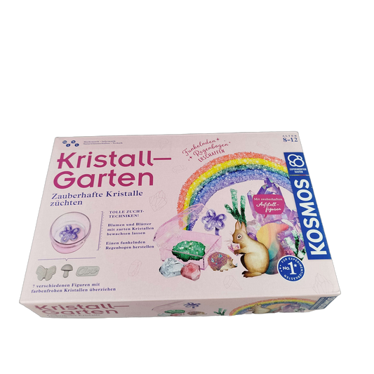 KOSMOS Kristall-Garten Experimentierset, Neuwertig