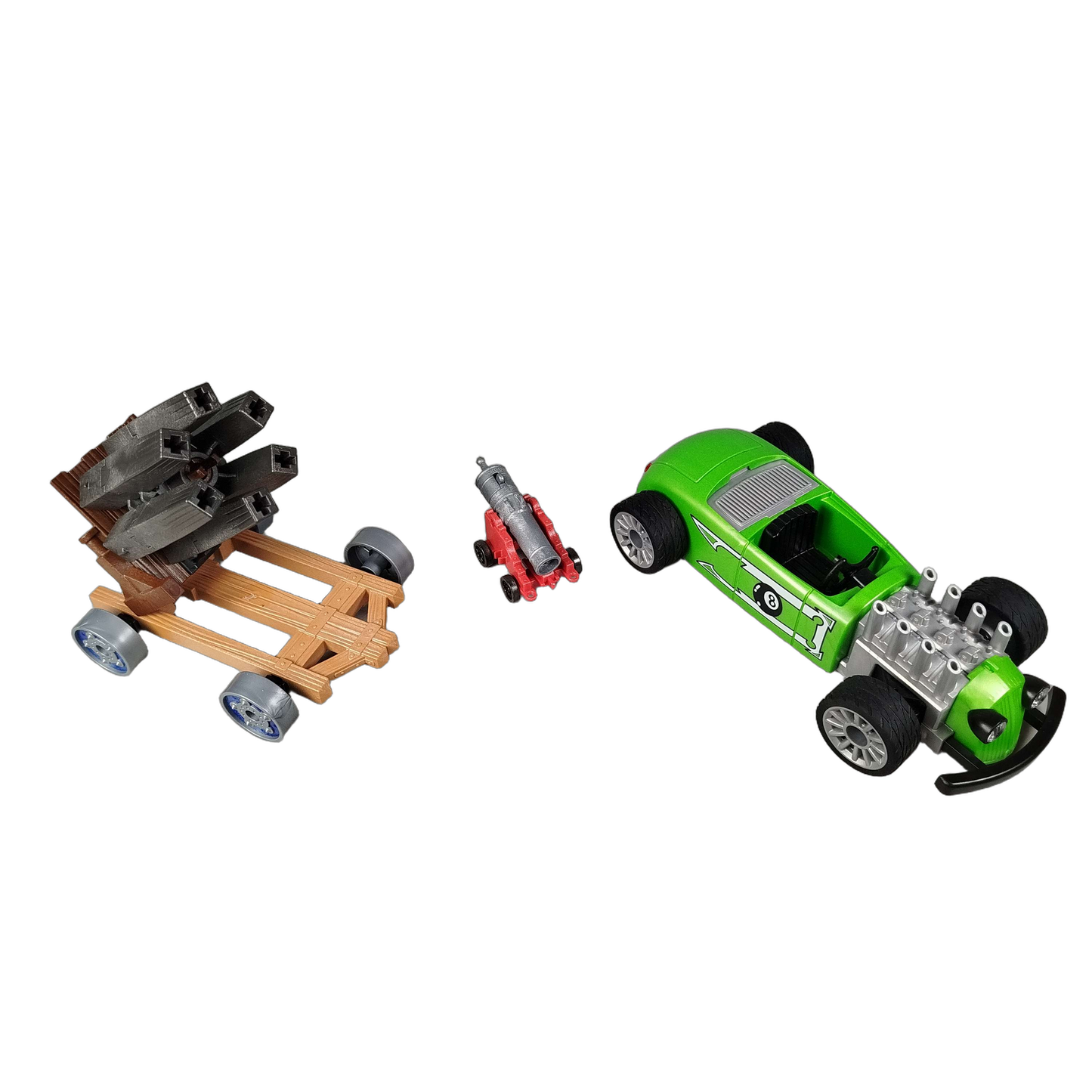 Playmobil Bundle Piraten Set von 3 Kanonen & Wagen