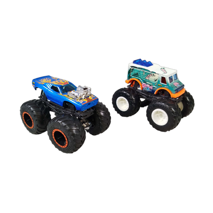 Hot Wheels Bundle Monster Trucks Set von 2 Spielzeugautos