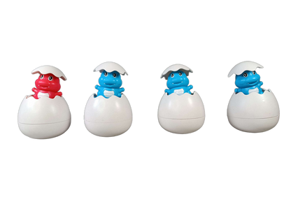 Bundle Dinosaurier & Tiere Set von 4 Spielfiguren in Ei, ab 3 Jahre