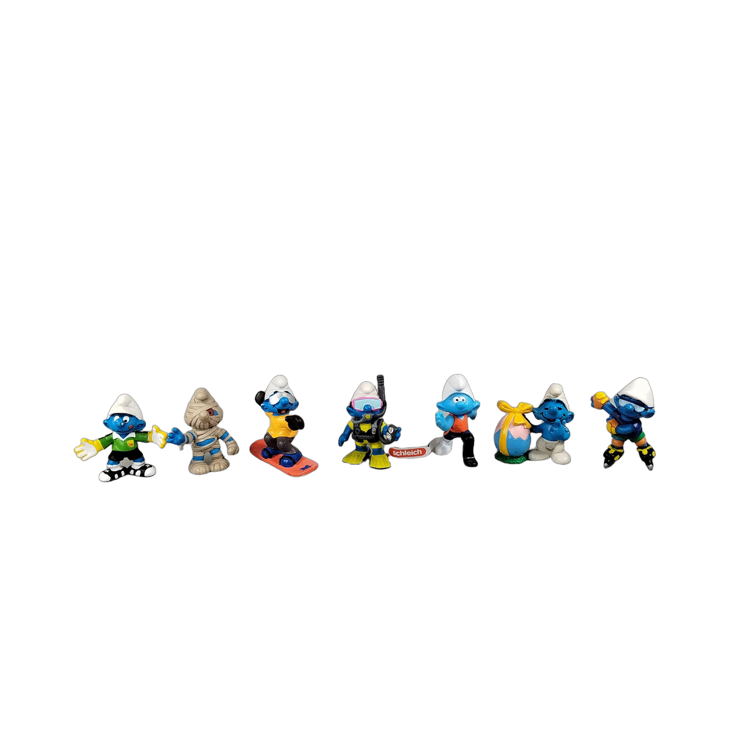 Schleich Bundle Schlümpfe Set von 7 Figuren
