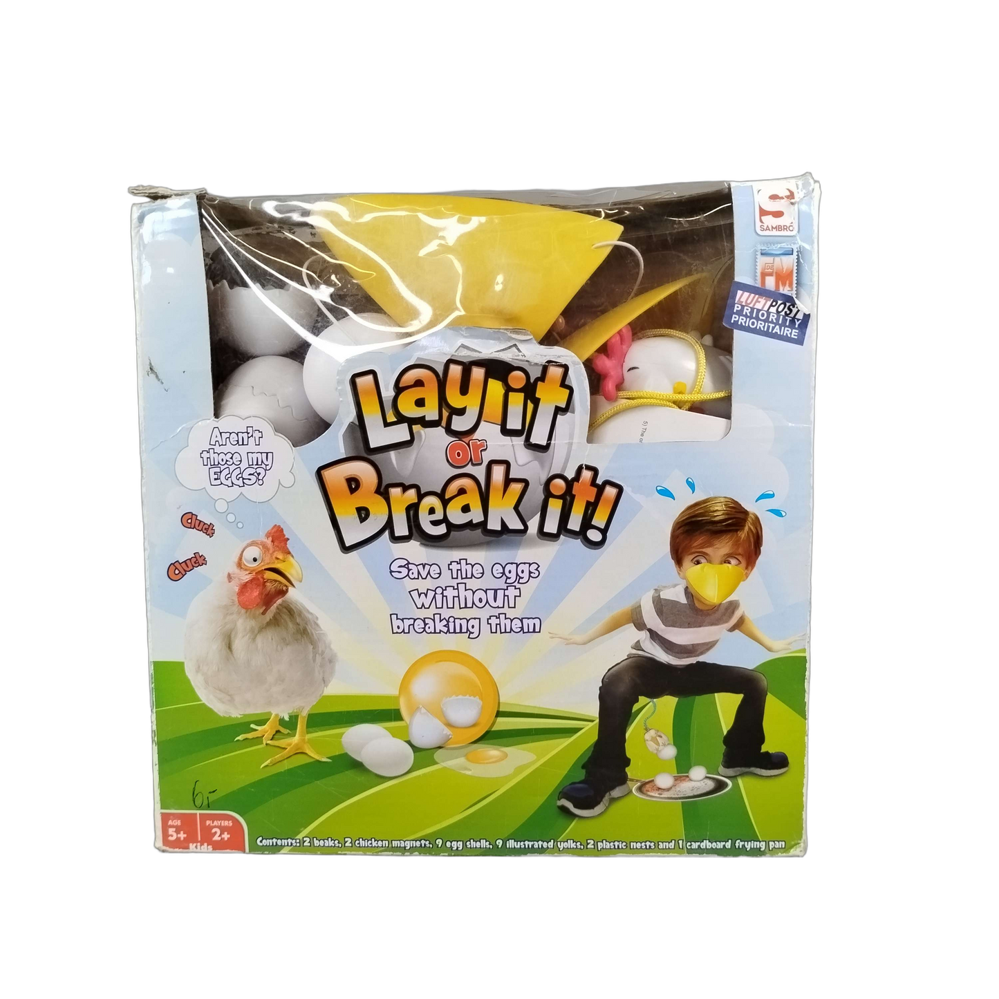 Sambra Lay it or Break It! Brettspiel