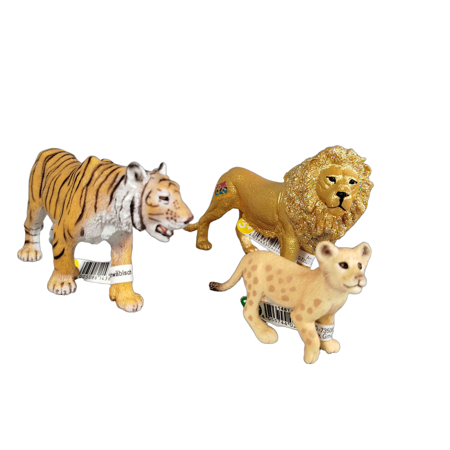 Schleich Tiere Bundle Raubkatzen 7 Teile Löwen & Geparden
