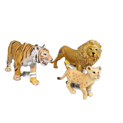 Schleich Tiere Bundle Raubkatzen 7 Teile Löwen & Geparden