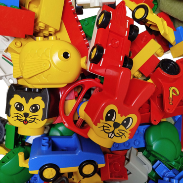 Konvolut LEGO Duplo ca. 4,8 kg Bausteine & Fahrzeuge, ab 2–4 Jahre