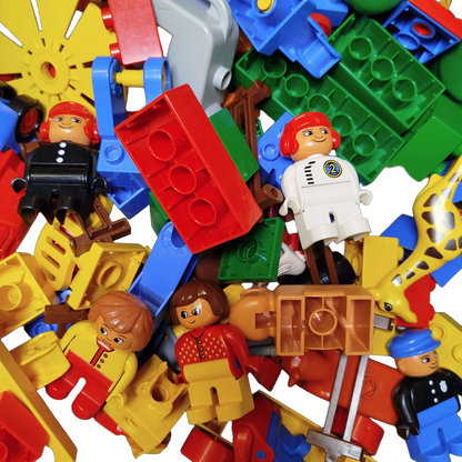 Konvolut LEGO Duplo ca. 4,8 kg Bausteine & Fahrzeuge, ab 2–4 Jahre