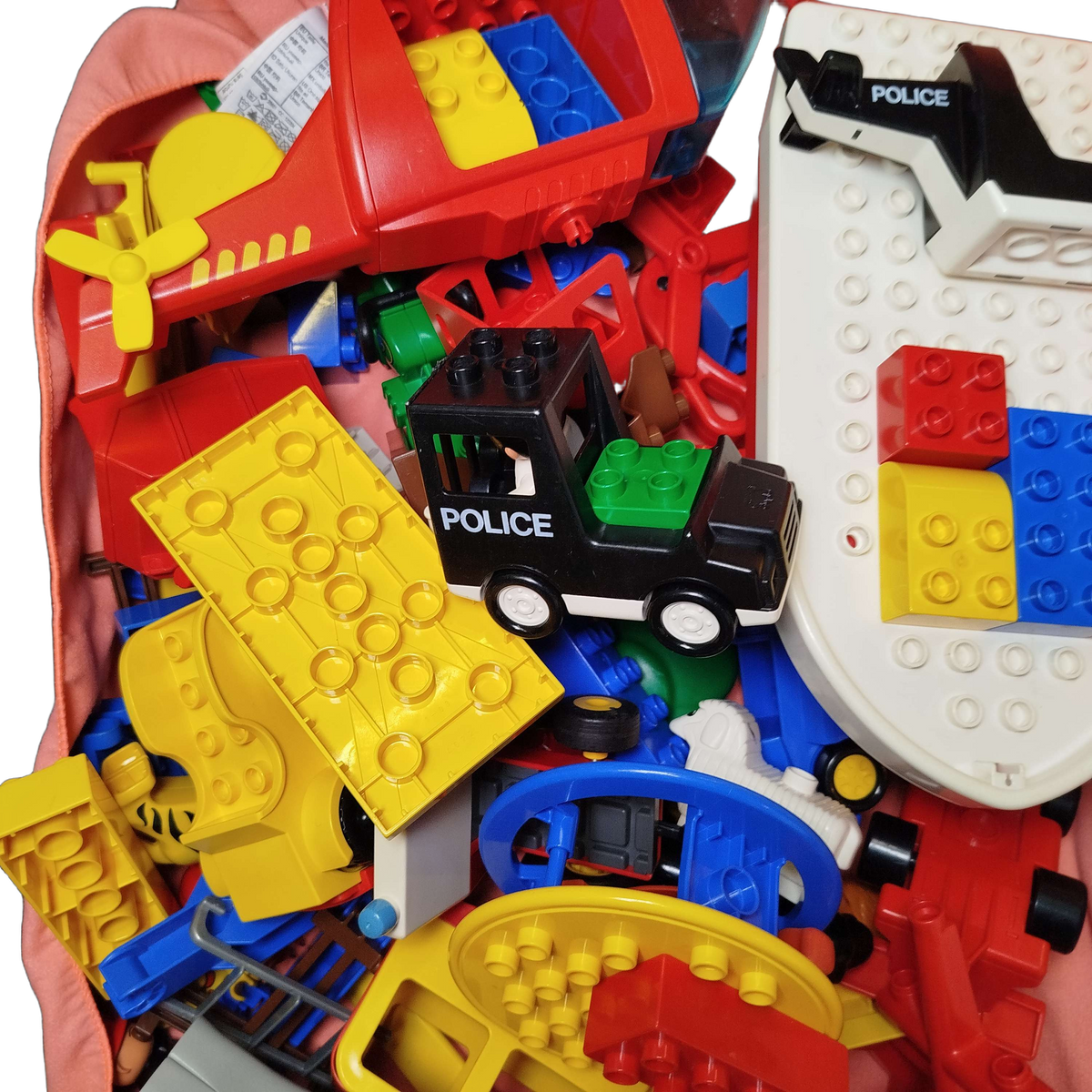Konvolut LEGO Duplo ca. 4,8 kg Bausteine & Fahrzeuge, ab 2–4 Jahre