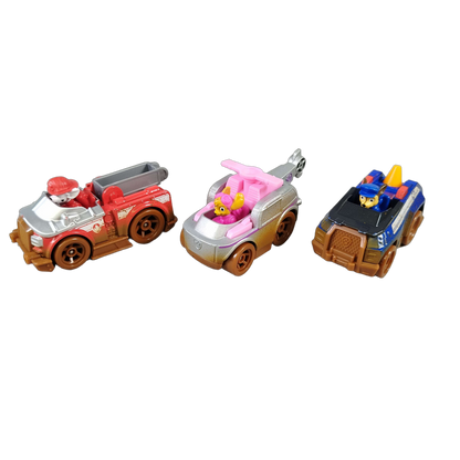 Spin Master Paw Patrol True Metal Modellautos 3er Pack