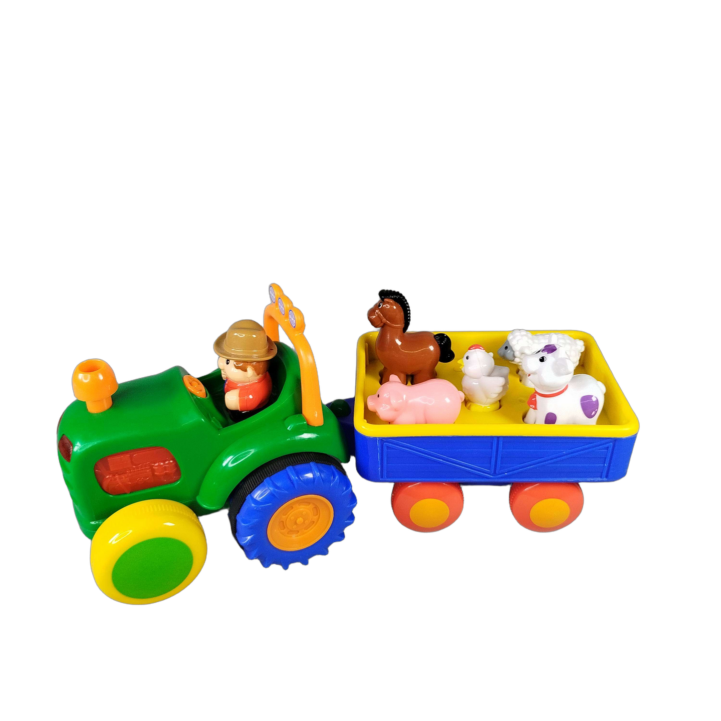 Kiddieland Elektronischer Bauernhof-Traktor Lernspielzeug