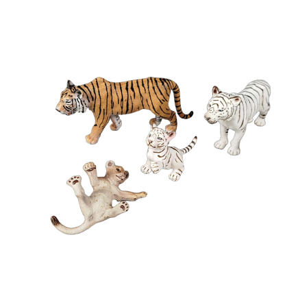 Schleich Tiere Bundle Tiger & Löwe 5x Figuren