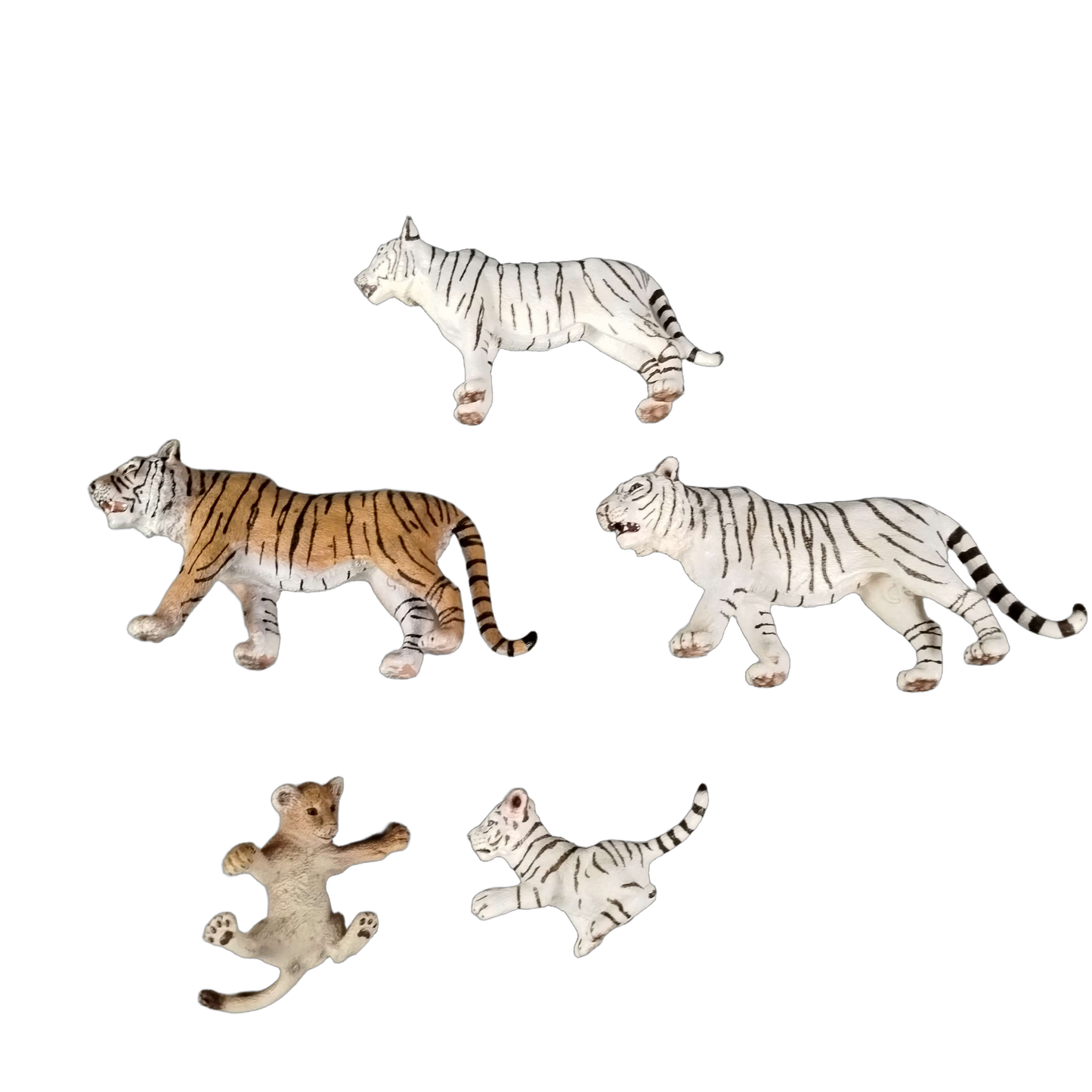 Schleich Tiere Bundle Tiger & Löwe 5x Figuren