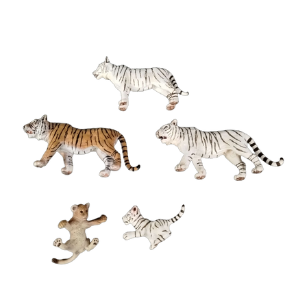 Schleich Tiere Bundle Tiger & Löwe 5x Figuren