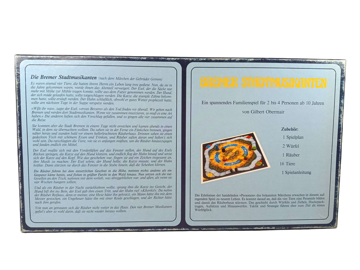 Franckh Bremer Stadtmusikanten Gebrüder Grimm Brettspiel