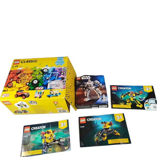 Konvolut LEGO Creator, Star Wars & Classic ca. 2,1 kg, ab 6 7 8 Jahre